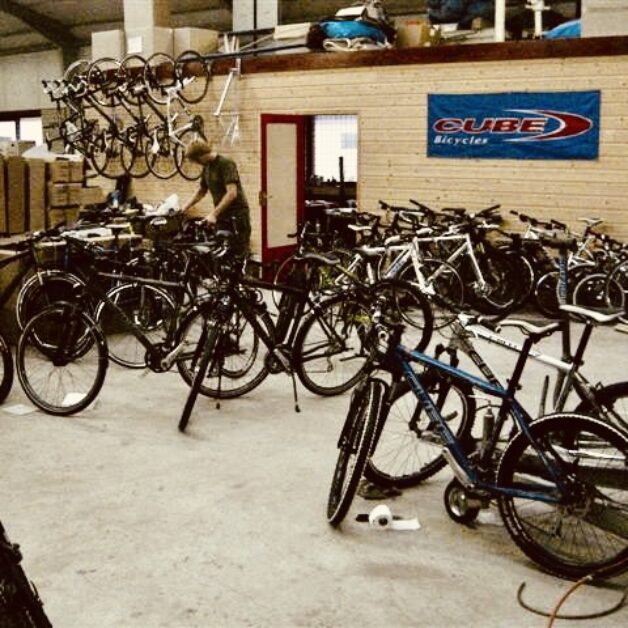 bikes in warehouse Stolwijk